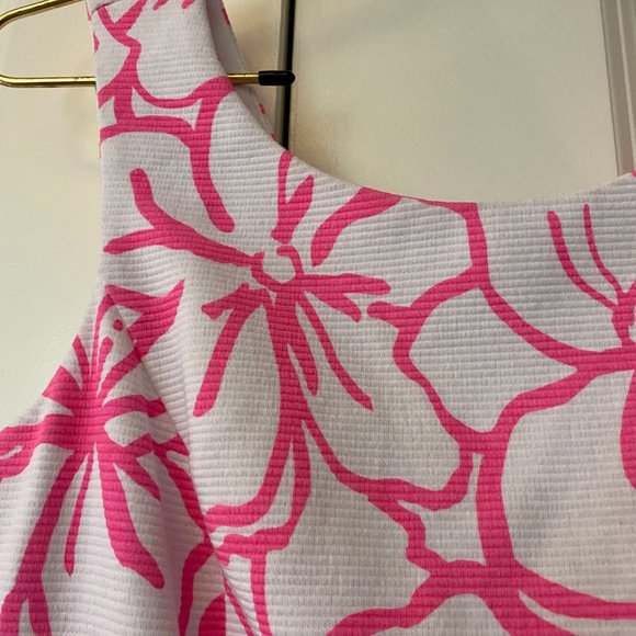 EUC Lilly Pulitzer Pink Strike a Pose Bella Dress (Sz XS) - Picture 2 of 14